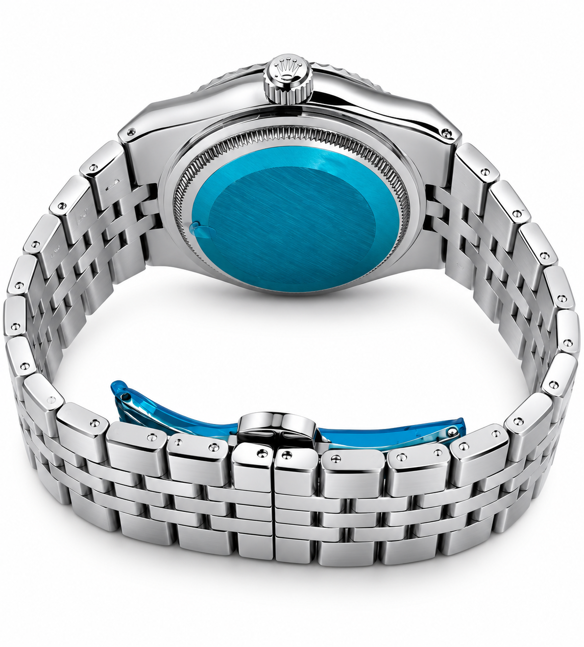 Luxury Gold & Silver Day-Date Watch – White Dial