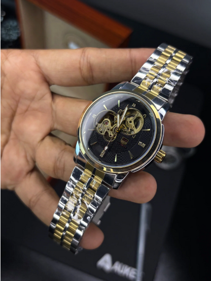 True Worth Automatic Skeleton Watch - R4053