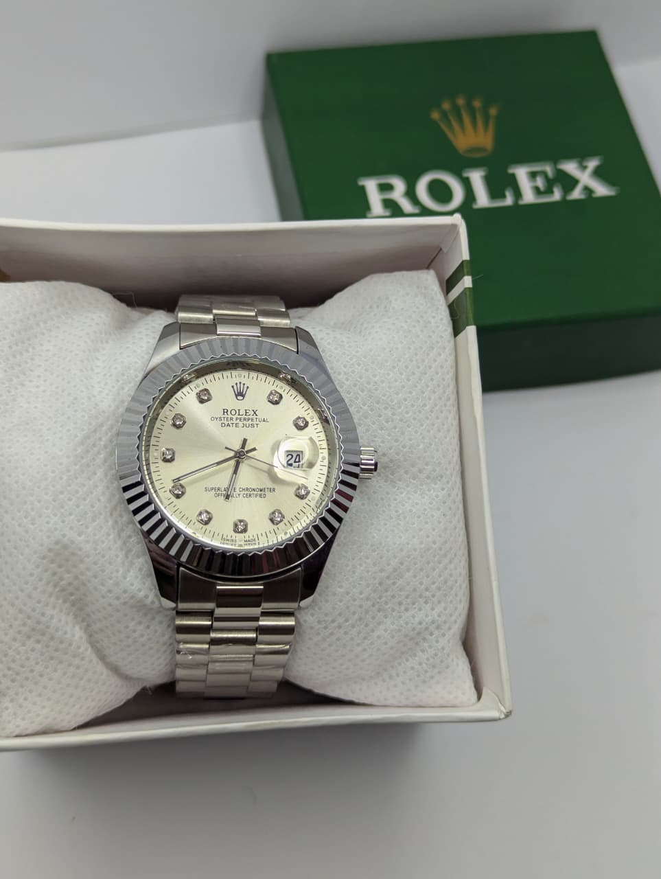 Rlx With premium& Adjustable Date Dial